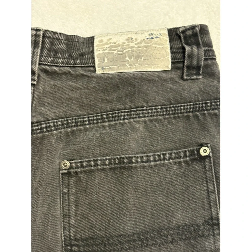 Fila Vintage‎ Men's Denim Shorts Size 36 Retro Jean Style Dark Grey/Black